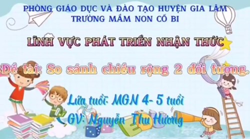 Lĩnh vực phát triển nhận thức